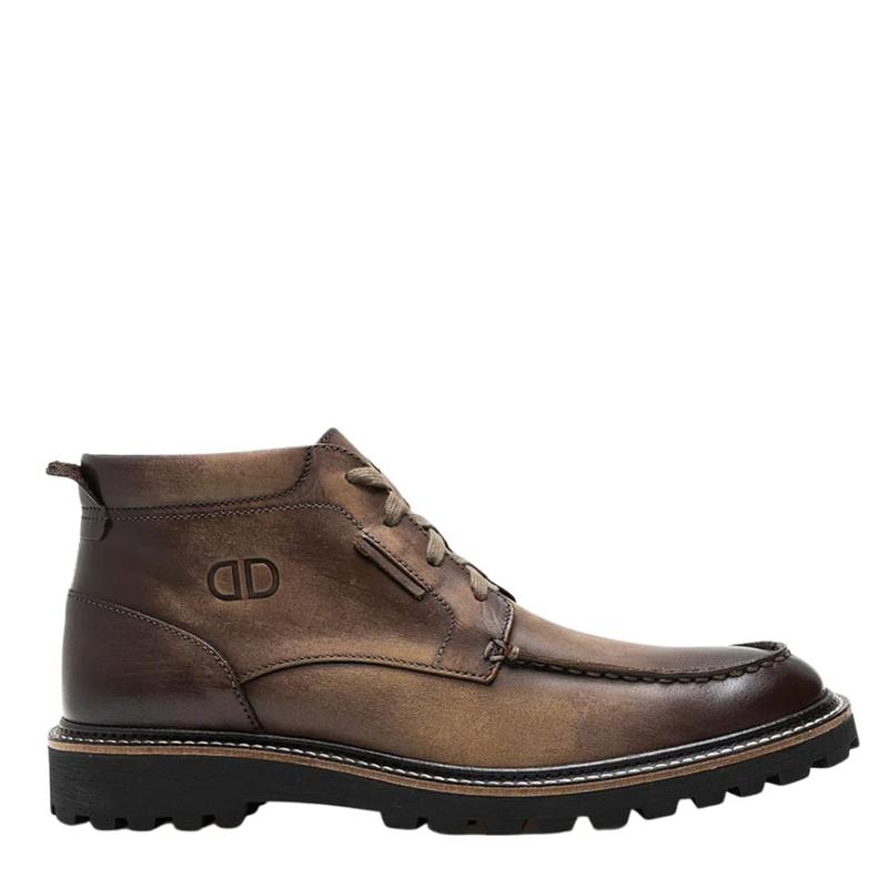 Bota Coturno Democrata Garage Cross 295104 Cor Tabaco - Bota